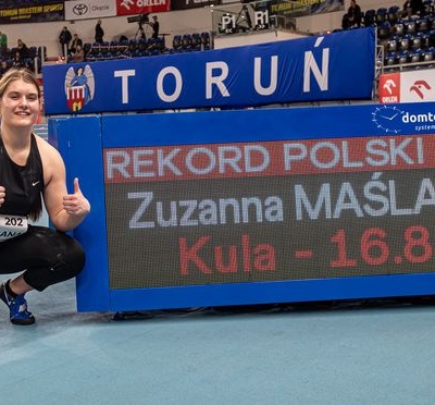 Rekord Polski Zuzanny Maślanej
