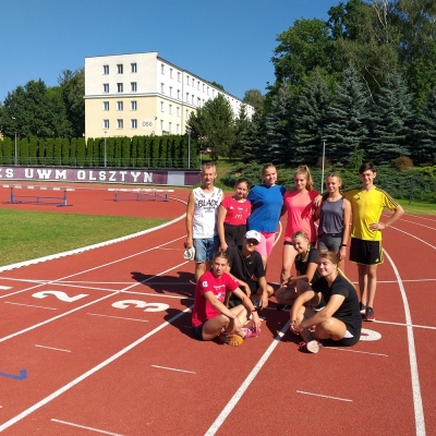 Obóz  sportowy - Olsztyn 2020